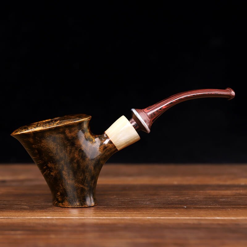Carved Wooden Pipe