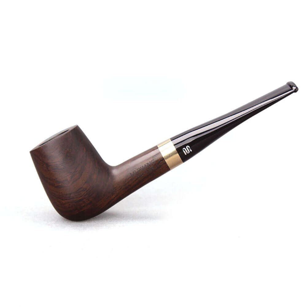 Chinese Old Fashioned Ebony Tobacco Pipe