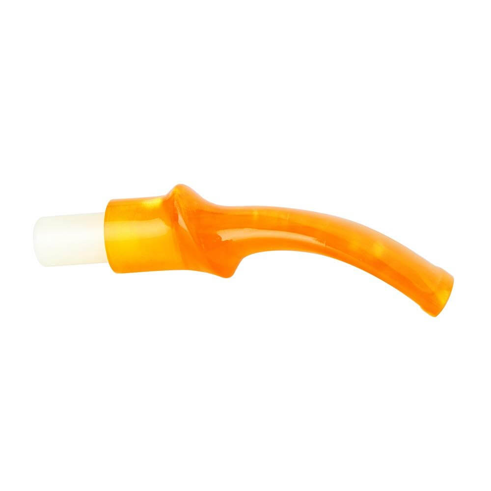 OLD FOX Yellow Bent Pipe Stem Replacement Mouthpiece