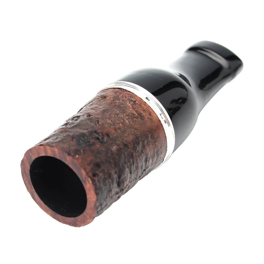 MUXIANG Briar Wood Cigar Mouthpiece Holder TIP Cigar Handmade Sand Blast Wooden Cigar Filter Holder