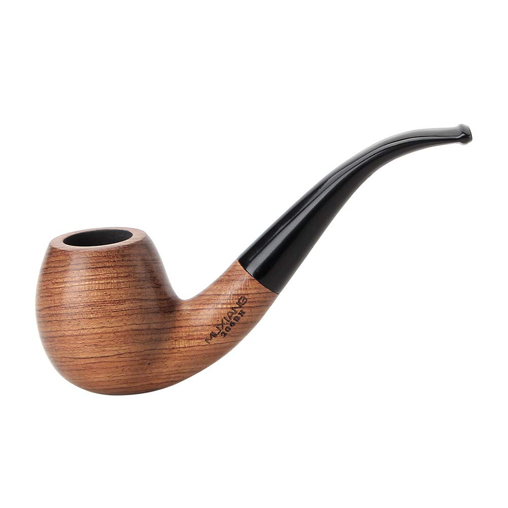 Classic bent tobacco pipe