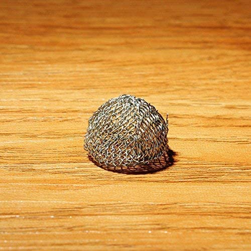 MUXIANG 100 Pcs/lot Pipe Screen Ball Tobacco Pipe Steel Stainless Screen Balls