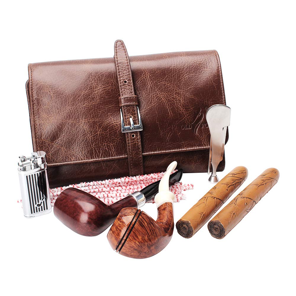 Genuine Leather Cigar Case