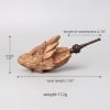 wooden dragon tobacco pipe