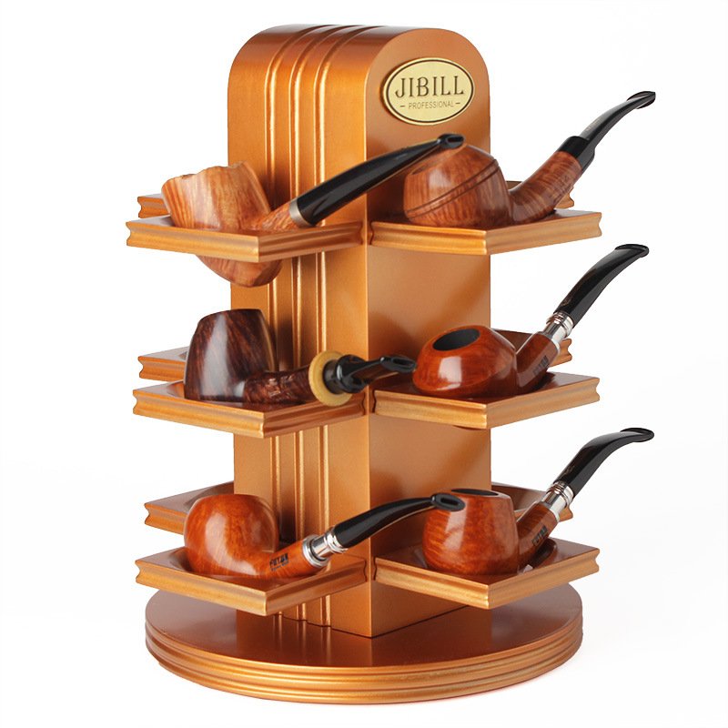 rotating tobacco pipe stand