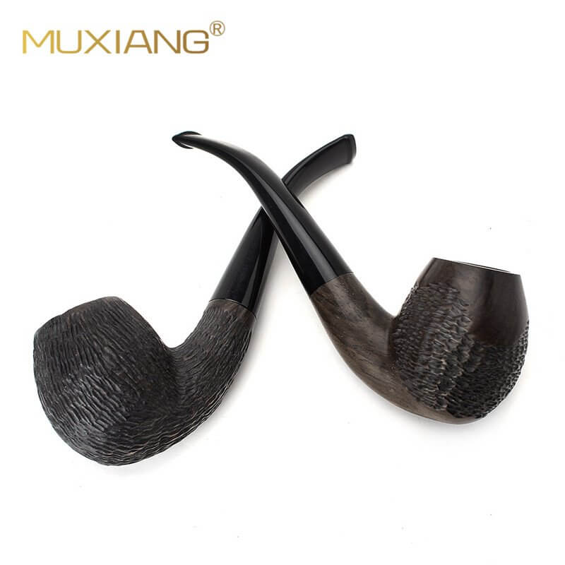 Folding Ebony Wooden Smoking Pipe