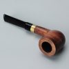 small straight Rosewood tobacco pipe