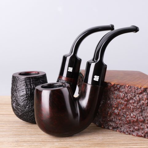 Italy imported briar Oom Paul pipe — изображение 4