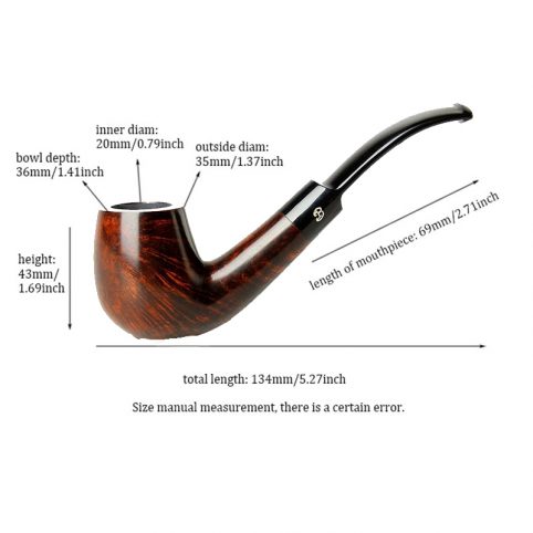 MUXIANG Classic Briar Tobacco Pipe - Image 5