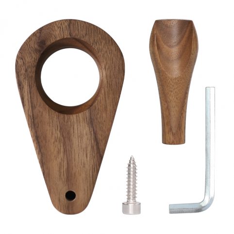 MUXIANG Creative Tobacco Pipe Stand Wooden - Imagem 3