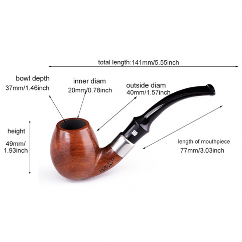 Sherlock Holmes Smoking Pipe