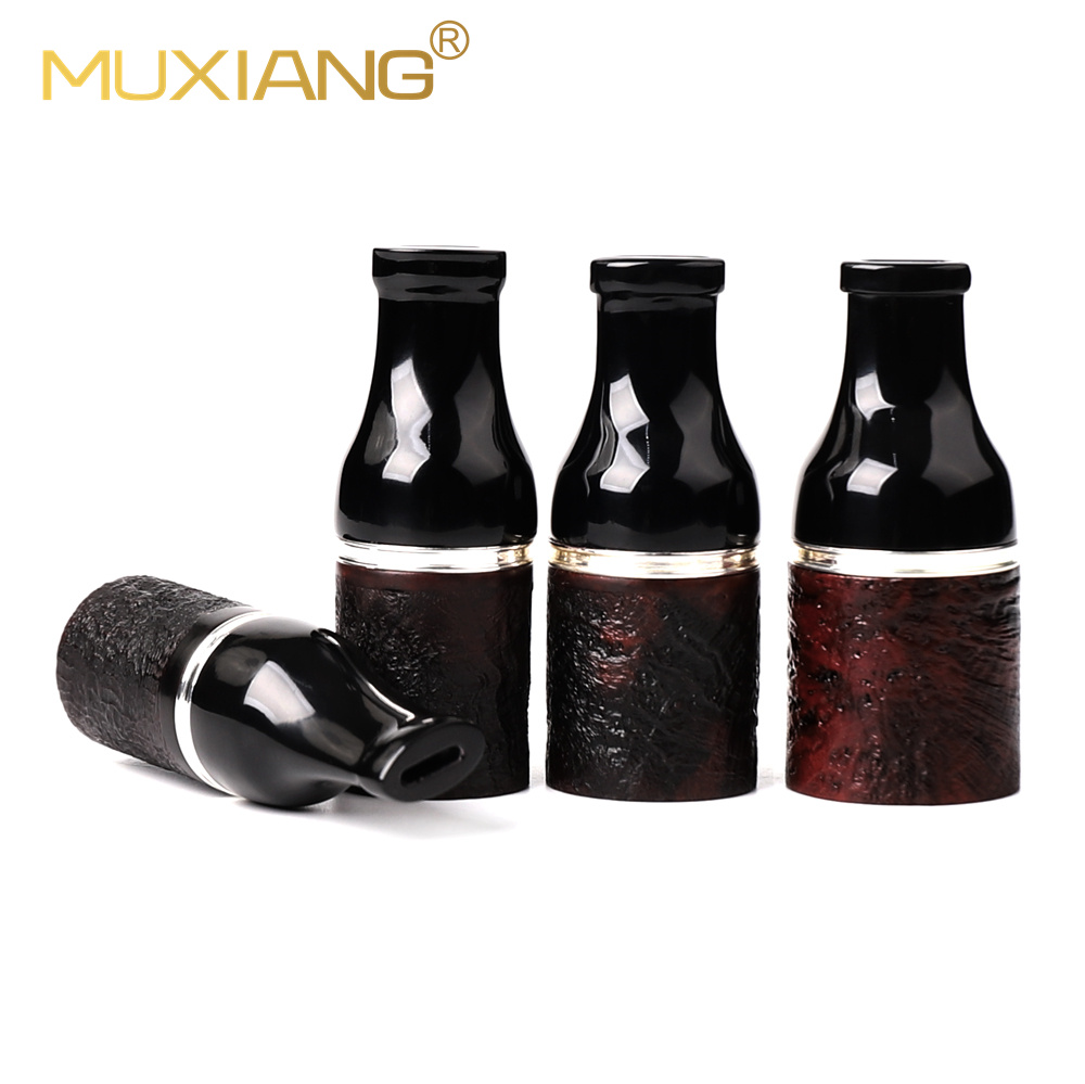 Sandblasted Briar Cigar Mouthpiece