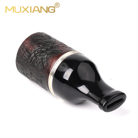 Sandblasted Briar Cigar Mouthpiece