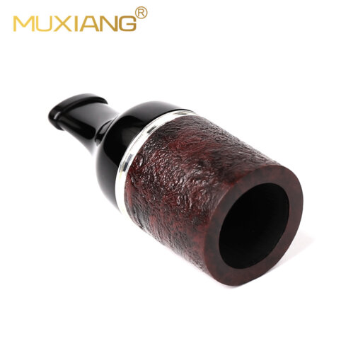 Sandblasted Briar Cigar Mouthpiece