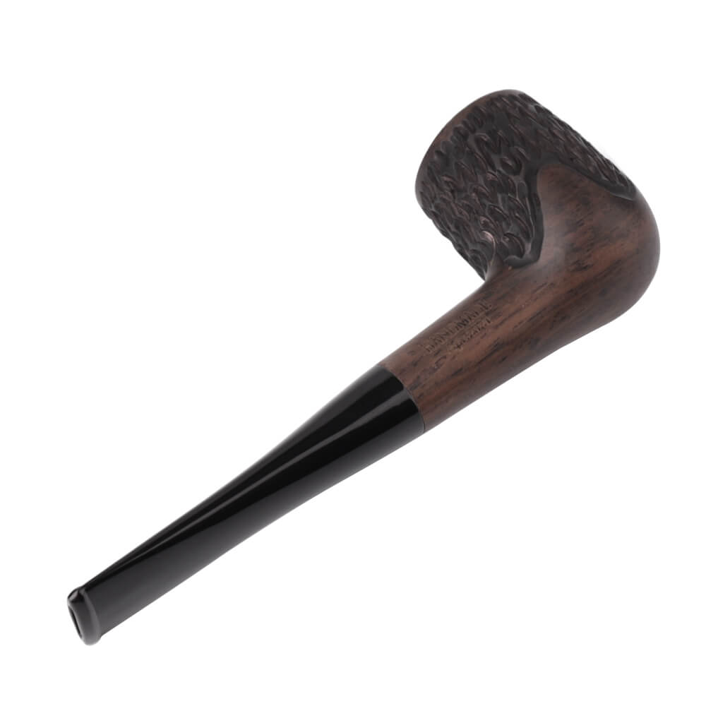 High Quality Hand Carved One-Piece Smoking Pipe - MUXIANG Pipe Shop