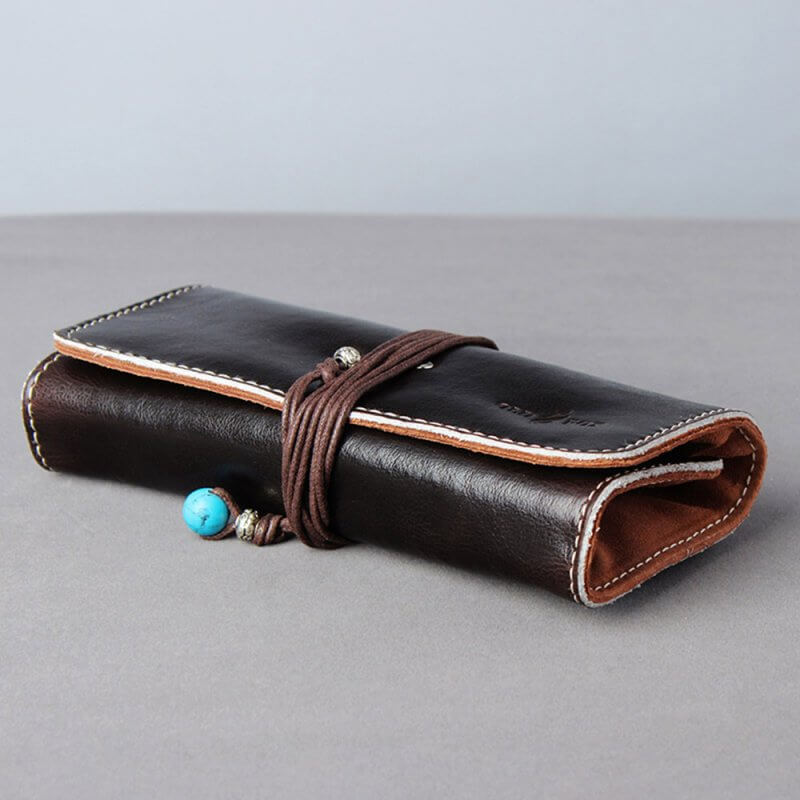 Handmade Leather Pipe Tobacco Pouch
