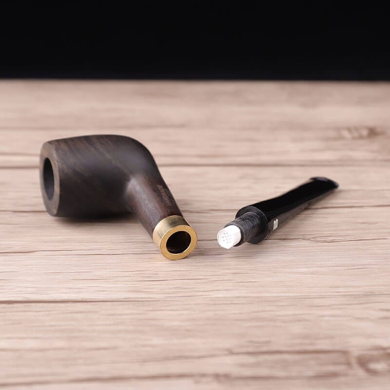 ebony tobacco pipe