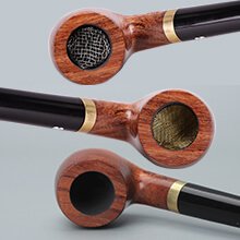 very long smoking pipe