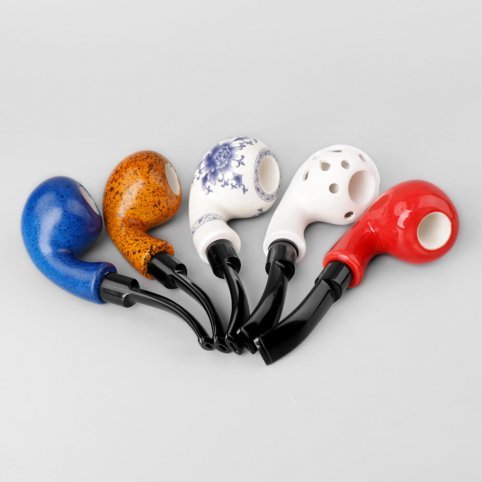 pipa da fumo in ceramica
