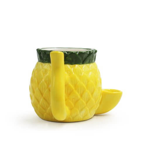 Pineapple shaped wake and bake mug wholesale