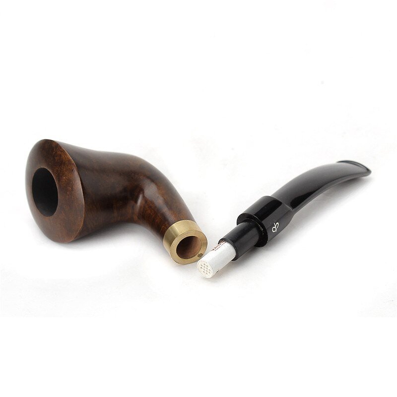 Briar Pipe Smoking Pipe Handmade by High Quality Briar Wood With Free  Smoking accessories Bent Design