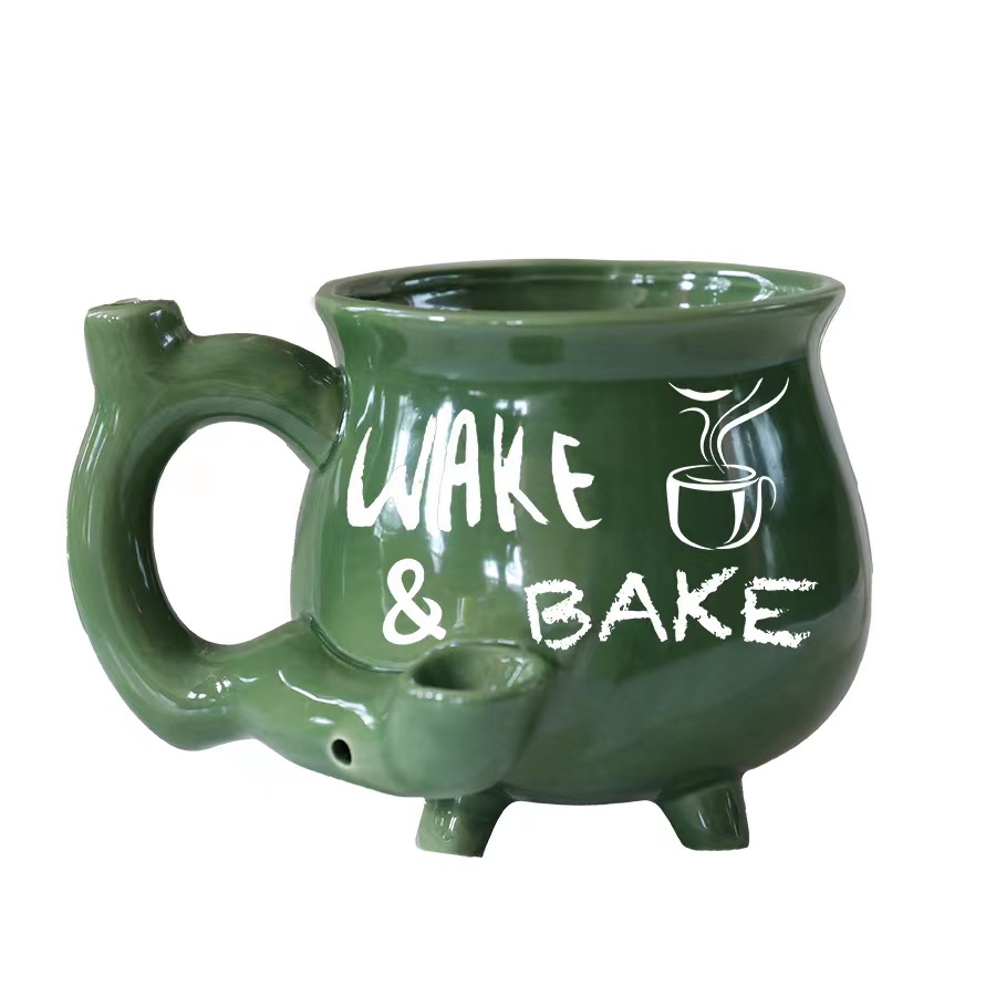 Customizable Wake and Bake Mug Wholesale - MUXIANG Pipe Shop