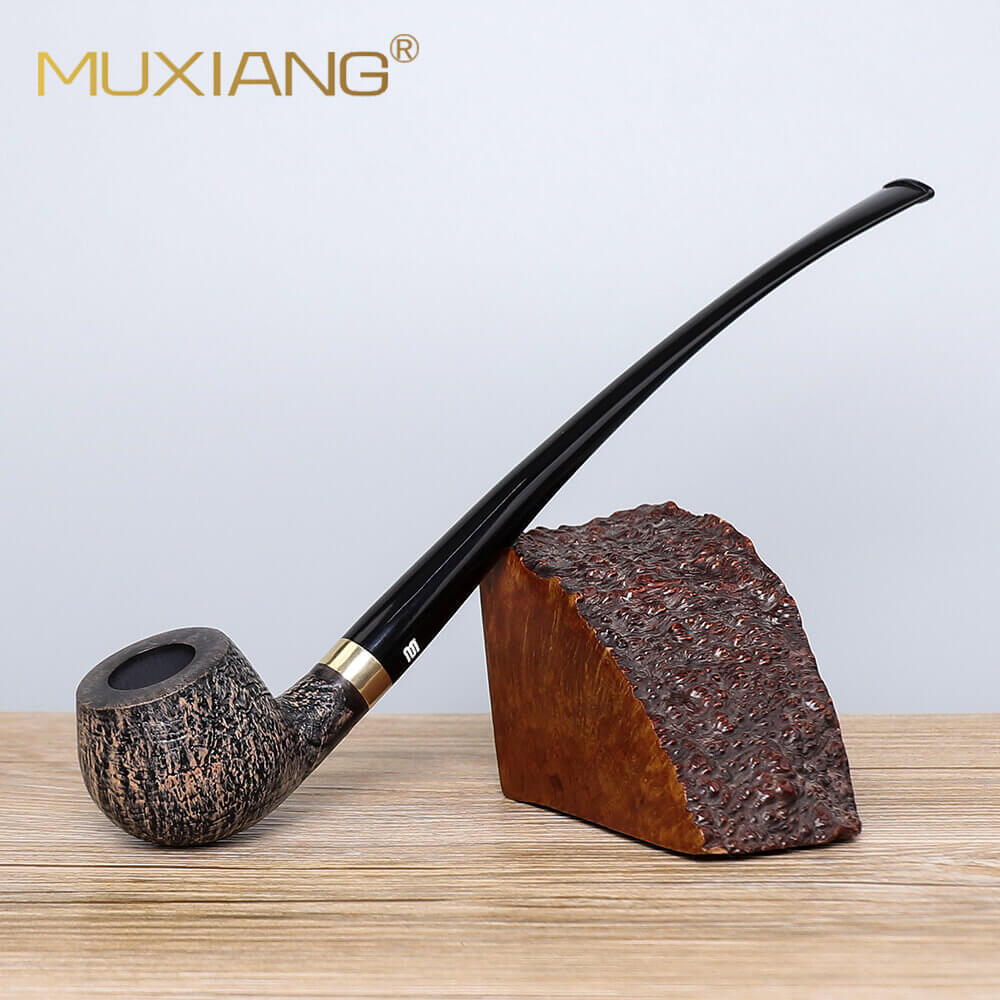 Tubo de madeira barato Churchwarden Pipe