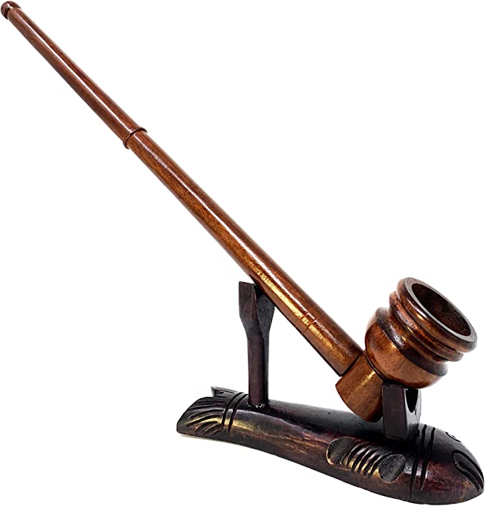 11' Churchwarden diabolist Hobbit Gandalf Long stem Tobacco Pipe