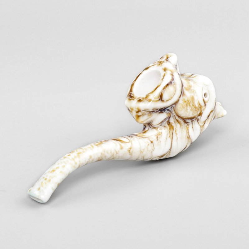 Dragon Head ceramic pipe weed