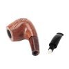 antique wood carved pipes