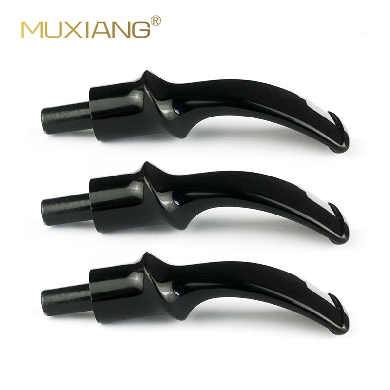 3mm Middle Long Tobacco Pipe Stem Mouthpiece（BE0022） - MUXIANG Pipe Shop