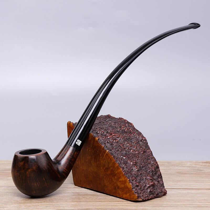 Hand Made Briarwood Churchwarden Pipe