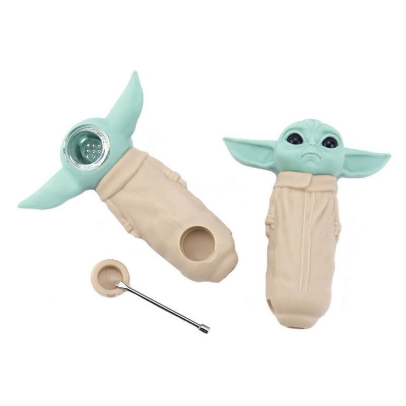 pipa da fumo in silicone