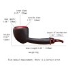 Briar Wood Large Bowl Handmade Pipe