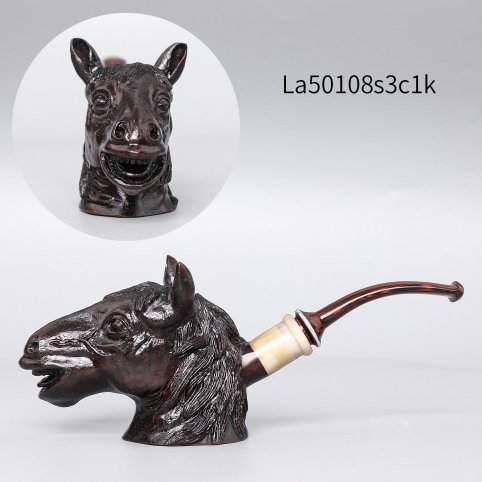 Hand Wood Carved Pipe
