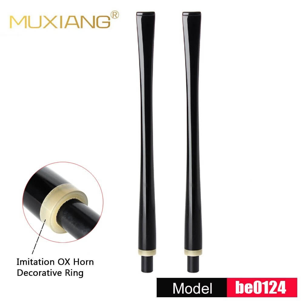 3mm Middle Long Tobacco Pipe Stem Mouthpiece（BE0022） - MUXIANG Pipe Shop
