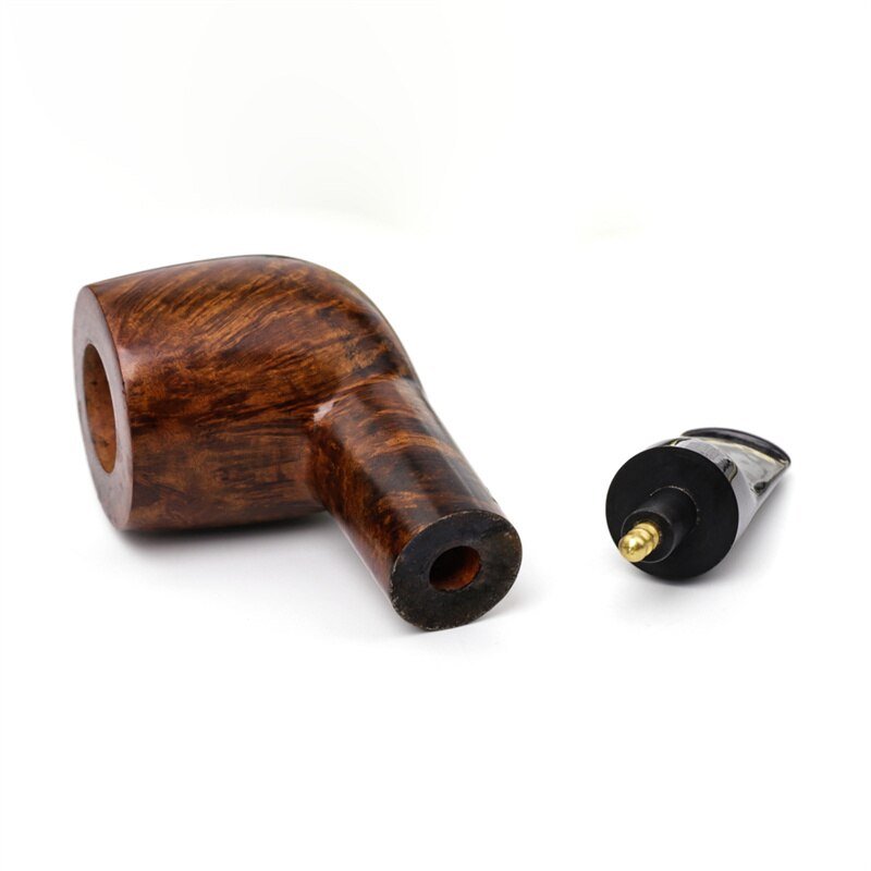 Handmade Briar Wood Old School Pipe for tobacco - MUXIANG Pipe Shop