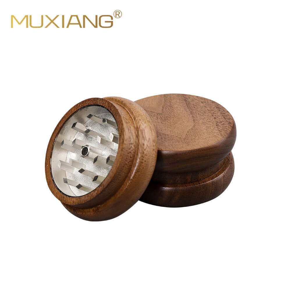 2 Inch 2 Piece Dry Herb Grinder - MUXIANG Pipe Shop