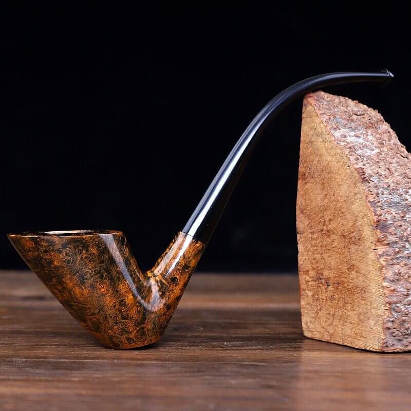 Tubos de Madeira Briar Freehand Churchwarden