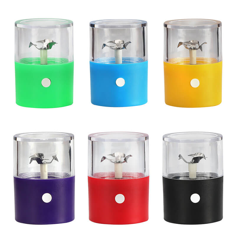 Wholesale Cute tobacco Grinder With Mushroom Pattern - MUXIANG