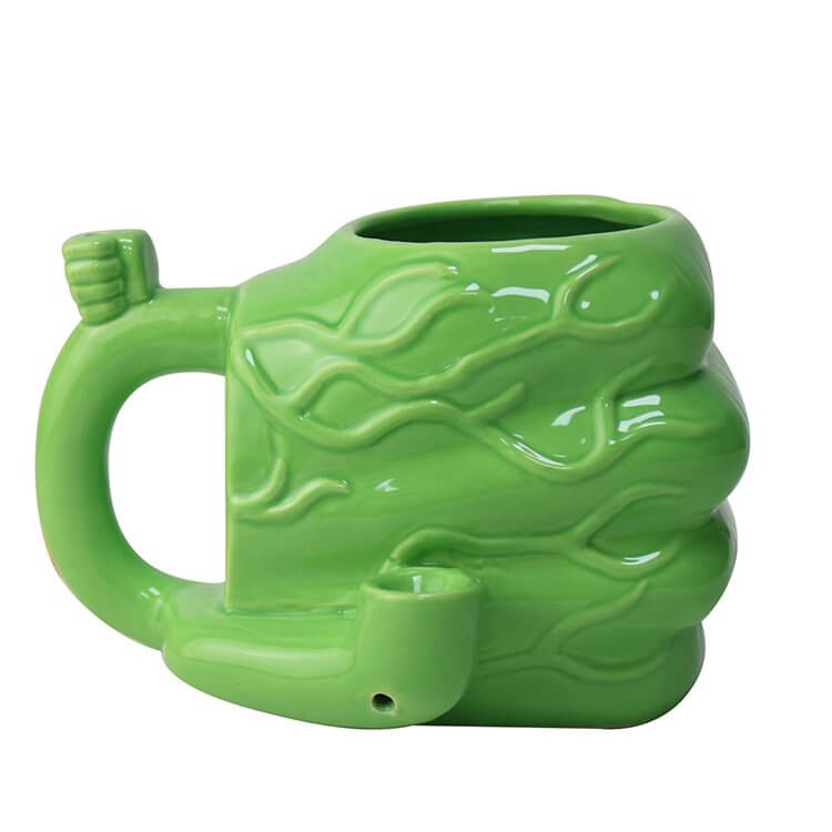 Hulk Coffee Mug Pipe