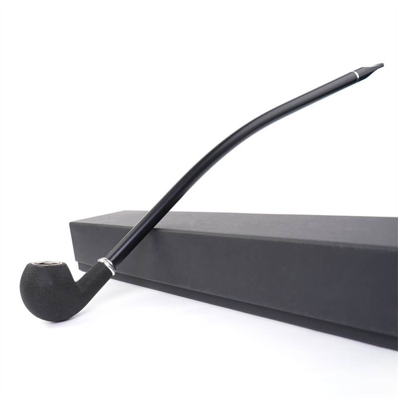 Black Matte Gandalf Style Weed Pipe