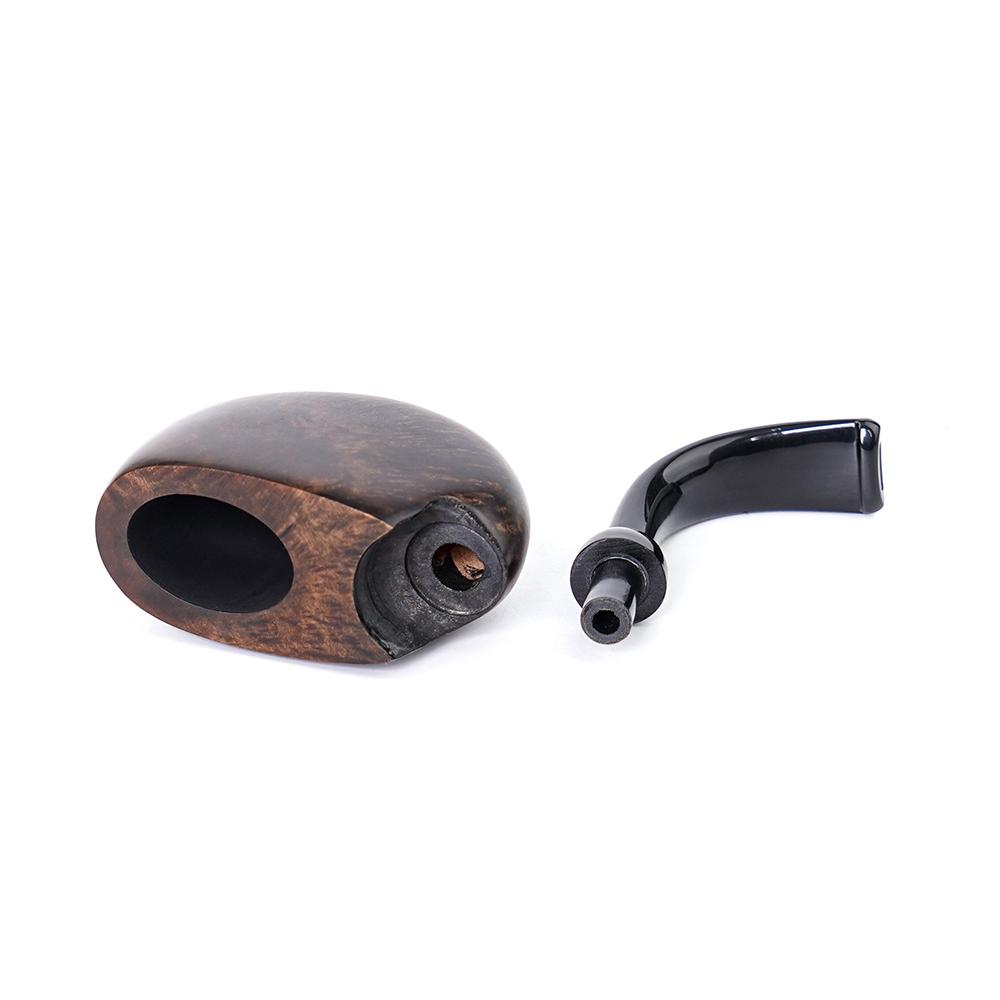 Vintage Style Briar Pocket Pipe