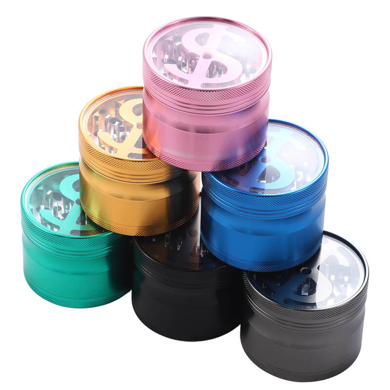 63mm Personalized Aluminum Alloy Weed Grinder Wholesale