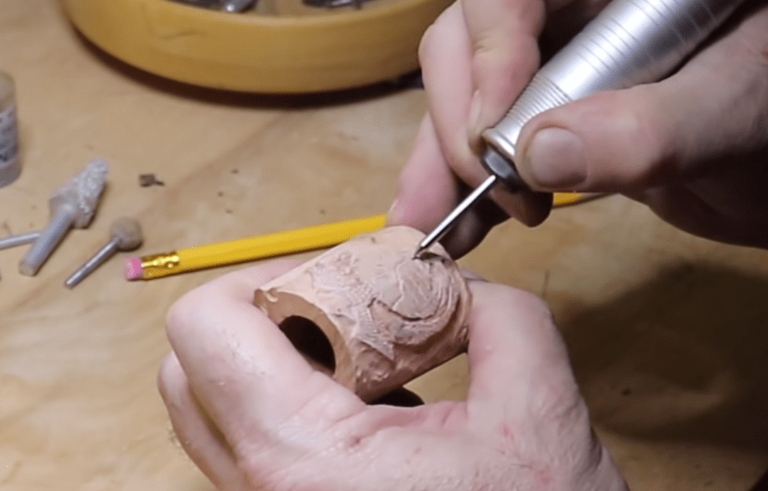 Detailed View of Pipe Sanding