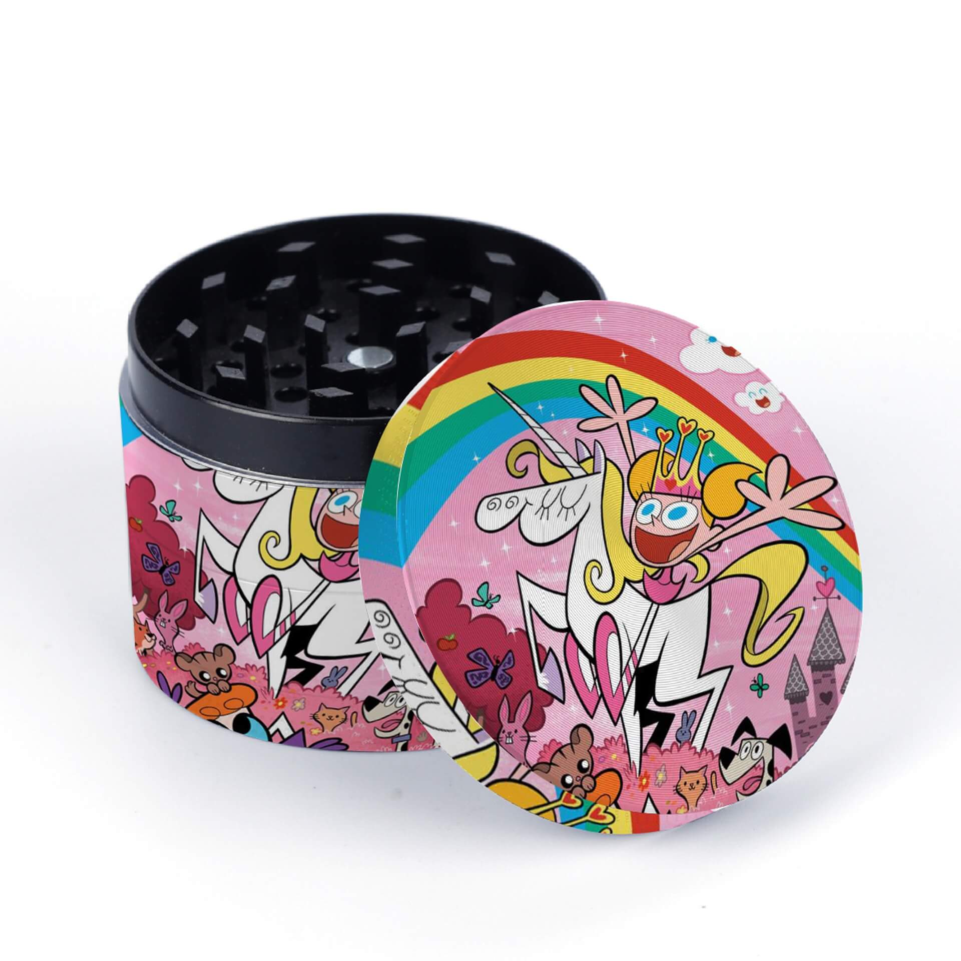 Wholesale Cute tobacco Grinder With Mushroom Pattern - MUXIANG