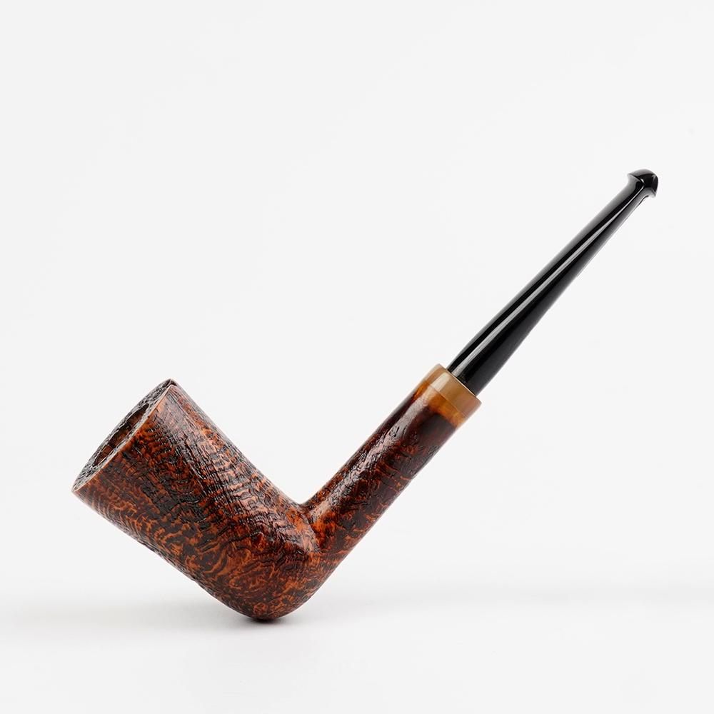 Sandblasted Straight Stem Briar Pipes