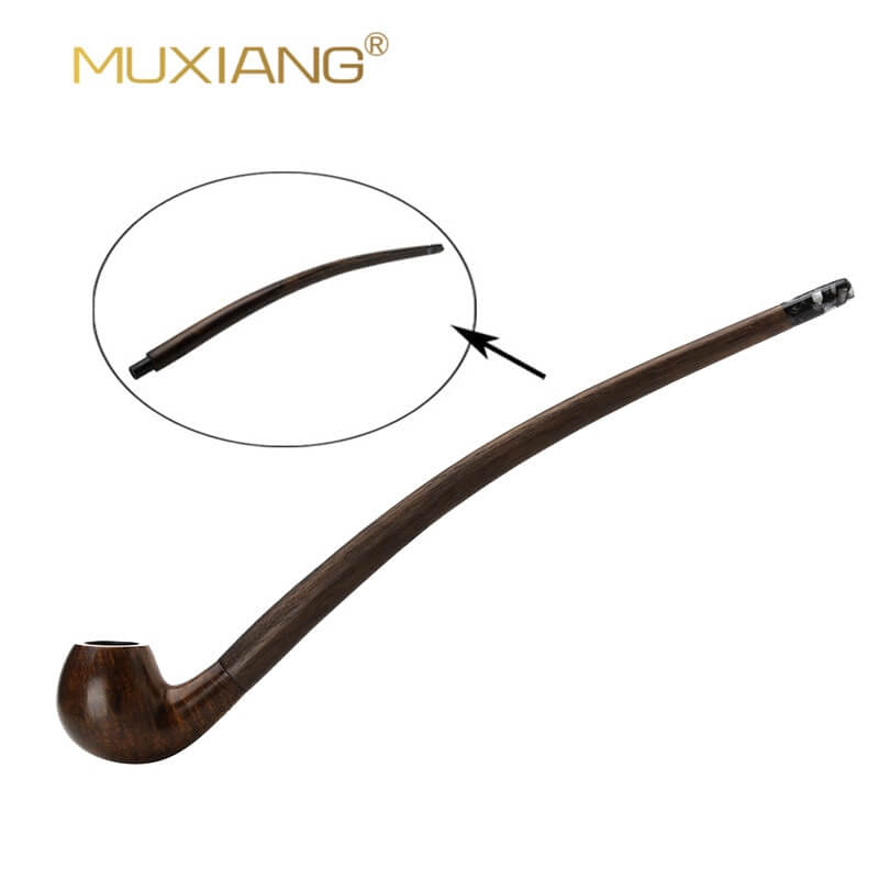 Reading Tobacco Pipe Wood Pipe Stem