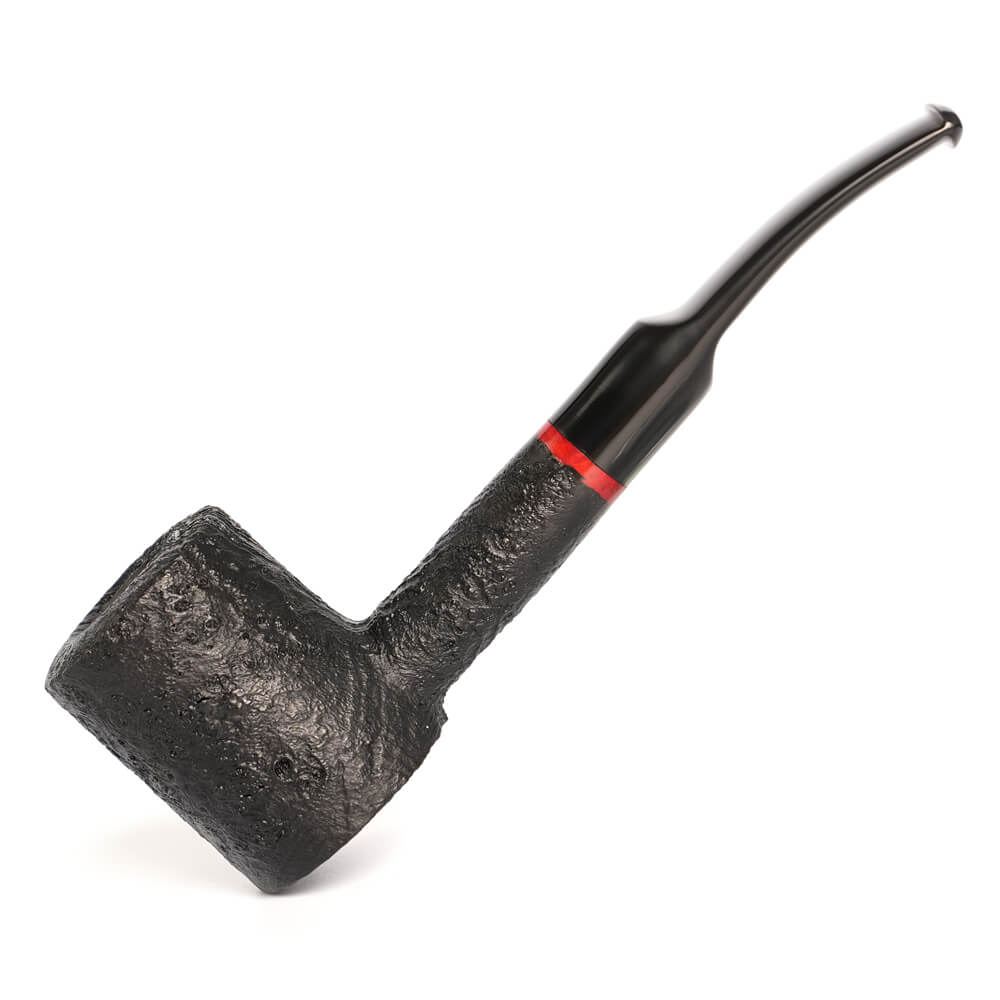 Black Sandblasted Poker Pipe