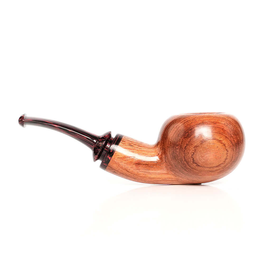 Bent Rosewood Tomato Pipe